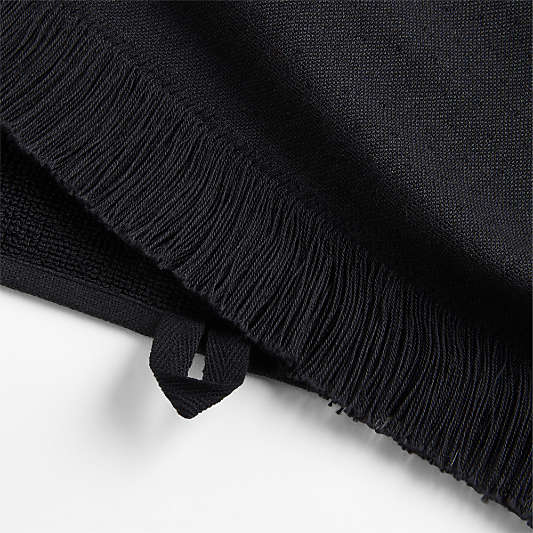 Craft Ink Black Organic Cotton Dish Towels, Set of 2