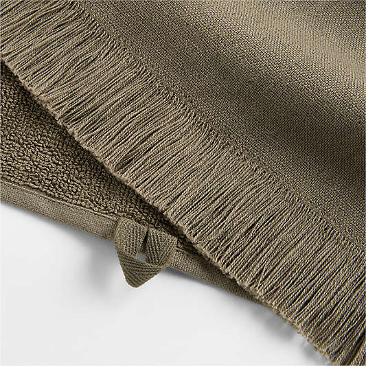 Craft Sage Green Organic Cotton Dish Towels, Set of 2