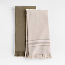 Craft Sage Green Organic Cotton Dish Towels