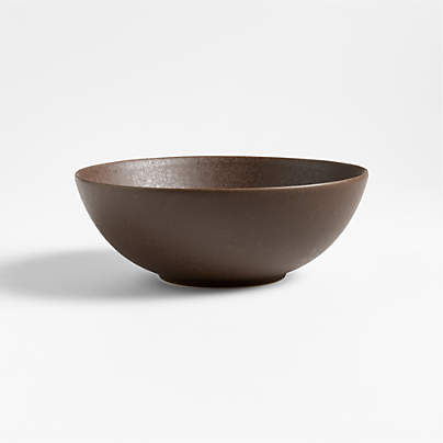 Craft Espresso Stoneware Cereal Bowl