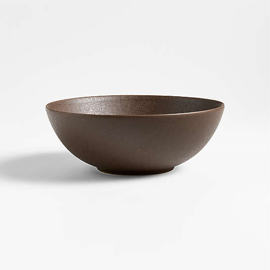 Craft Espresso Stoneware Cereal Bowl