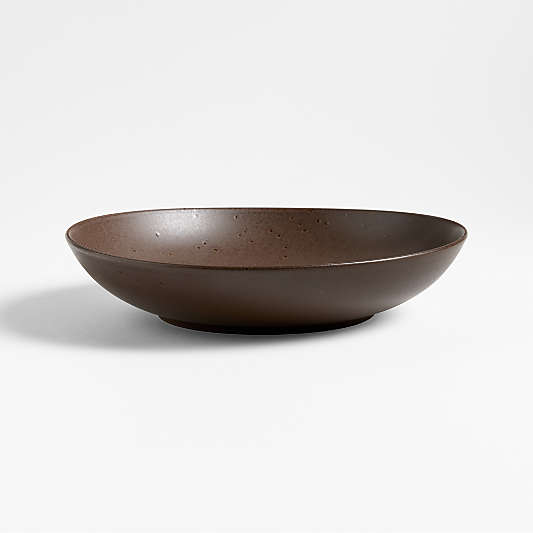 Craft Espresso Stoneware Low Bowl
