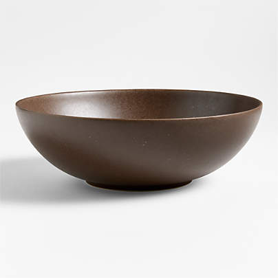 Craft Espresso Stoneware Serving Bowl