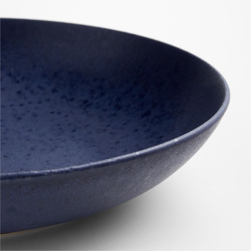 Craft Indigo Stoneware Low Bowl - image 3 of 5