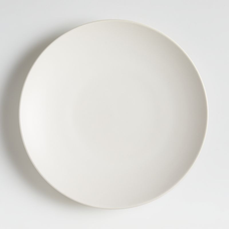 Craft Linen Cream Coupe Dinner Plate