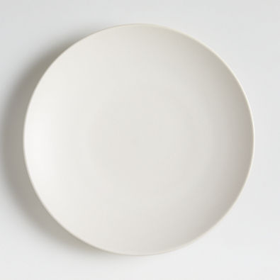 View Craft Linen Cream Stoneware Coupe Dinner Plate details