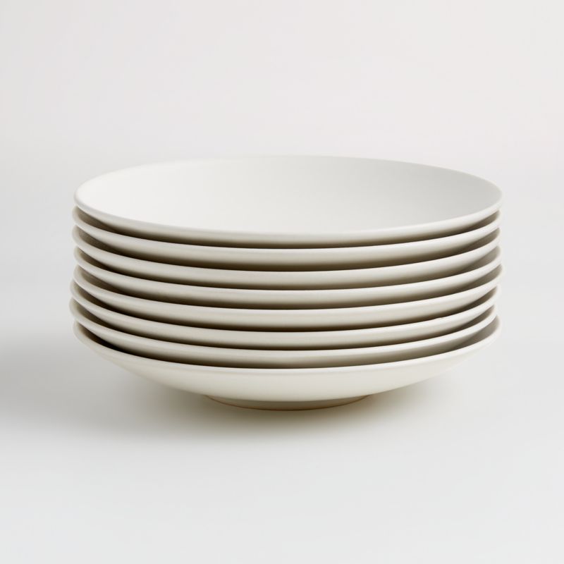 Craft Linen Flat Dinner Plates, Set of 8