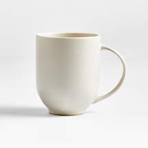 Craft Linen Cream Mug + Reviews | Crate & Barrel