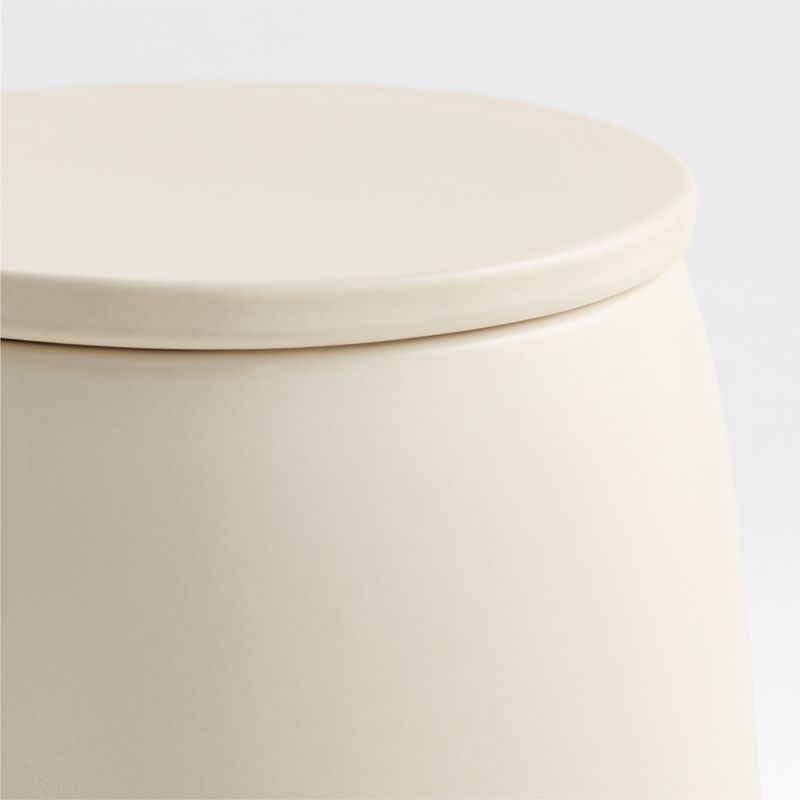 Craft Linen Stoneware 56.75-oz. Medium Canister - image 3 of 4