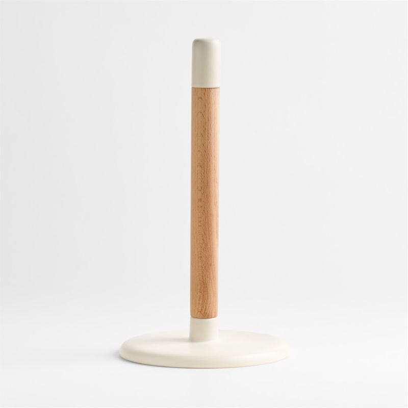 Craft Linen Stoneware Paper Towel Holder - image 1 of 2