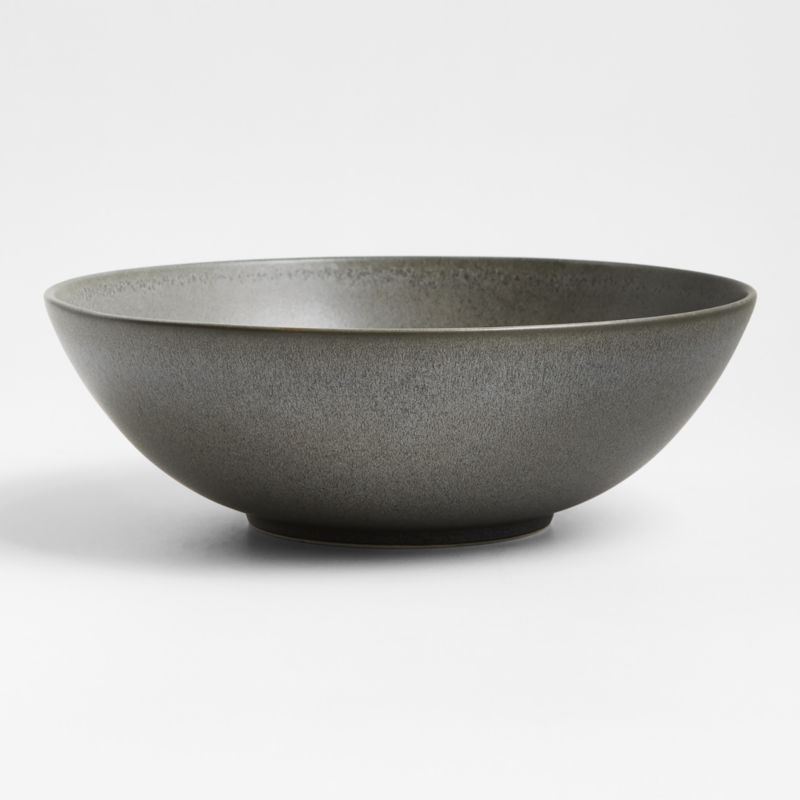 Craft Charcoal Grey Medium Serving Bowl | Crate & Barrel