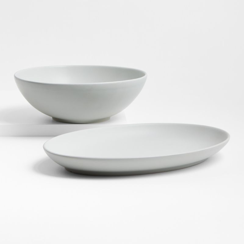 Craft Stone Medium Oval Serving Platter
