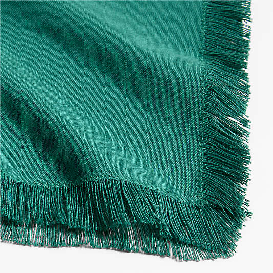 Craft Smokey Pine Organic Cotton Fringe Napkin