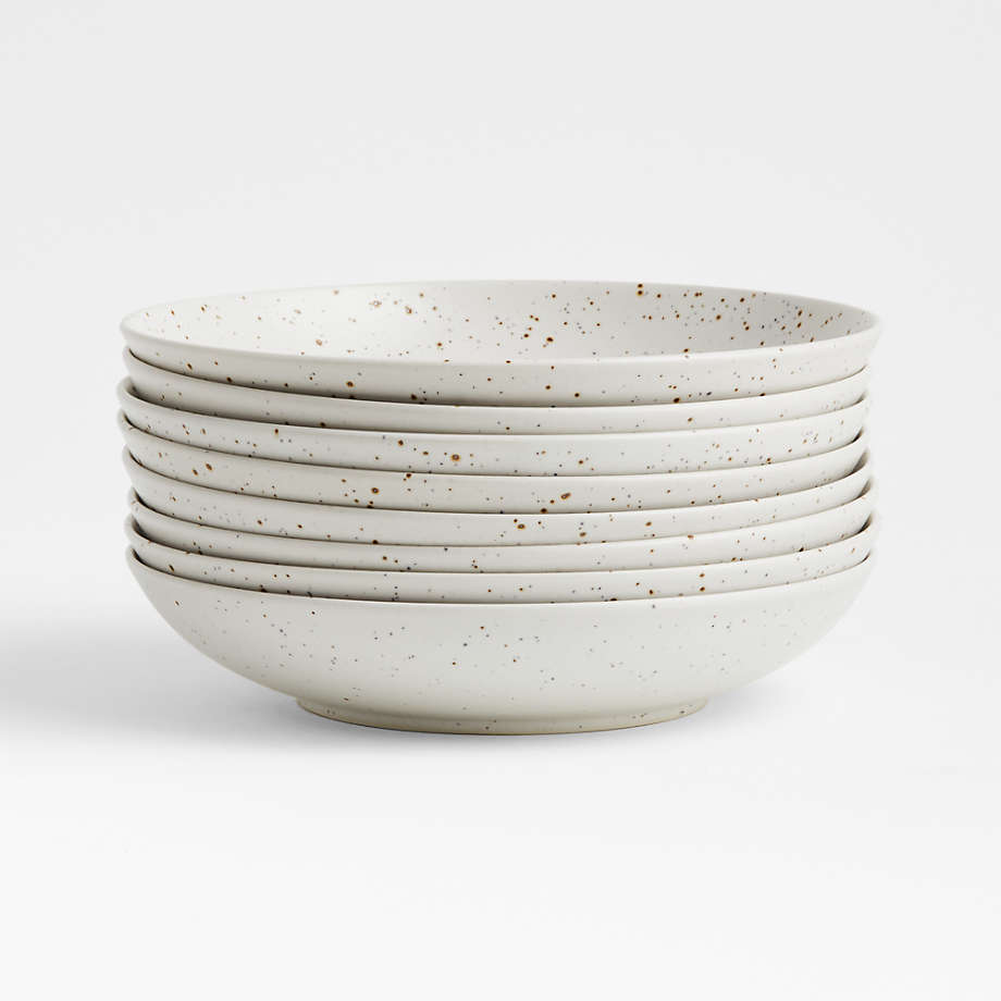 Craft 10" Linen Bowl Plate, Set of 8
