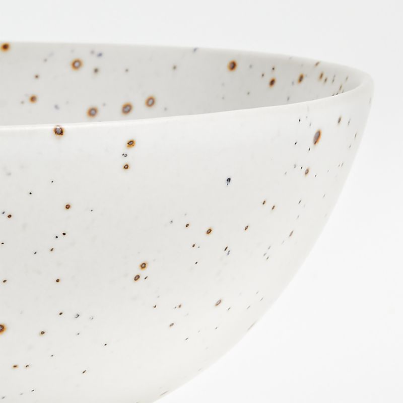 Craft 8" Speckled White Cereal Bowl