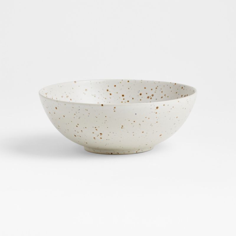 Craft Speckled White Dinner Plate