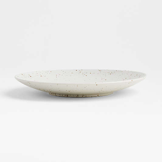 Craft Speckled White Coupe Dinner Plate