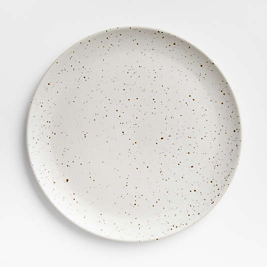 Craft Speckled White Dinner Plate