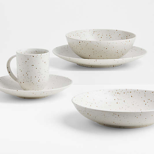 Craft 8" Speckled White Cereal Bowl