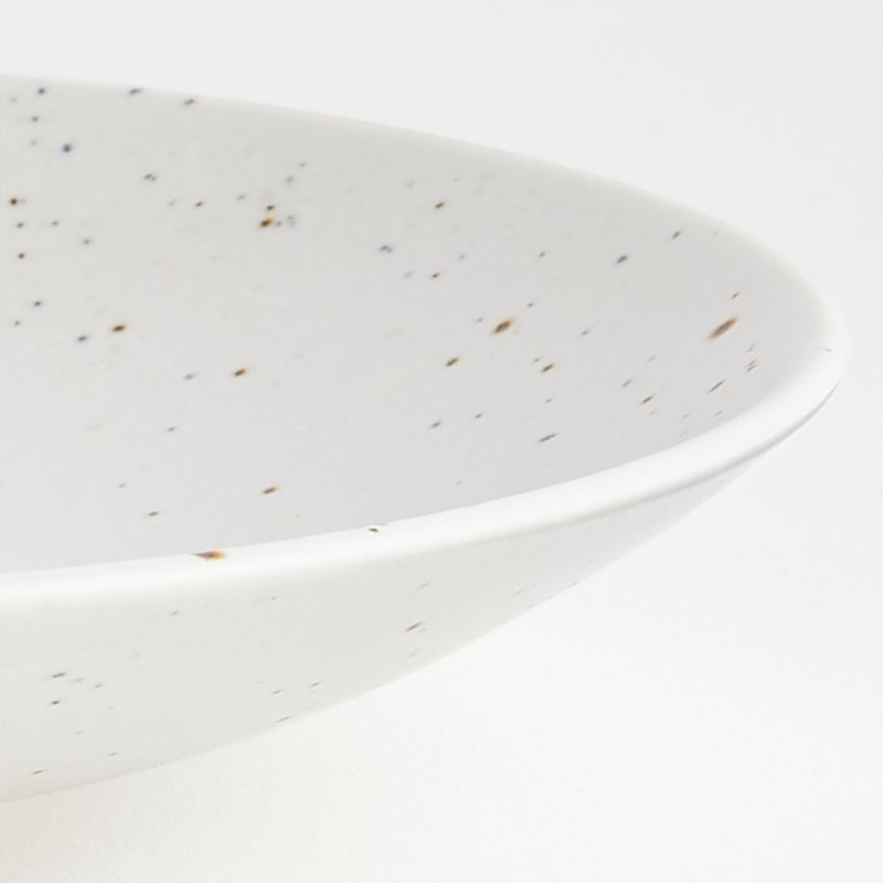 Craft Speckled White Salad Plate