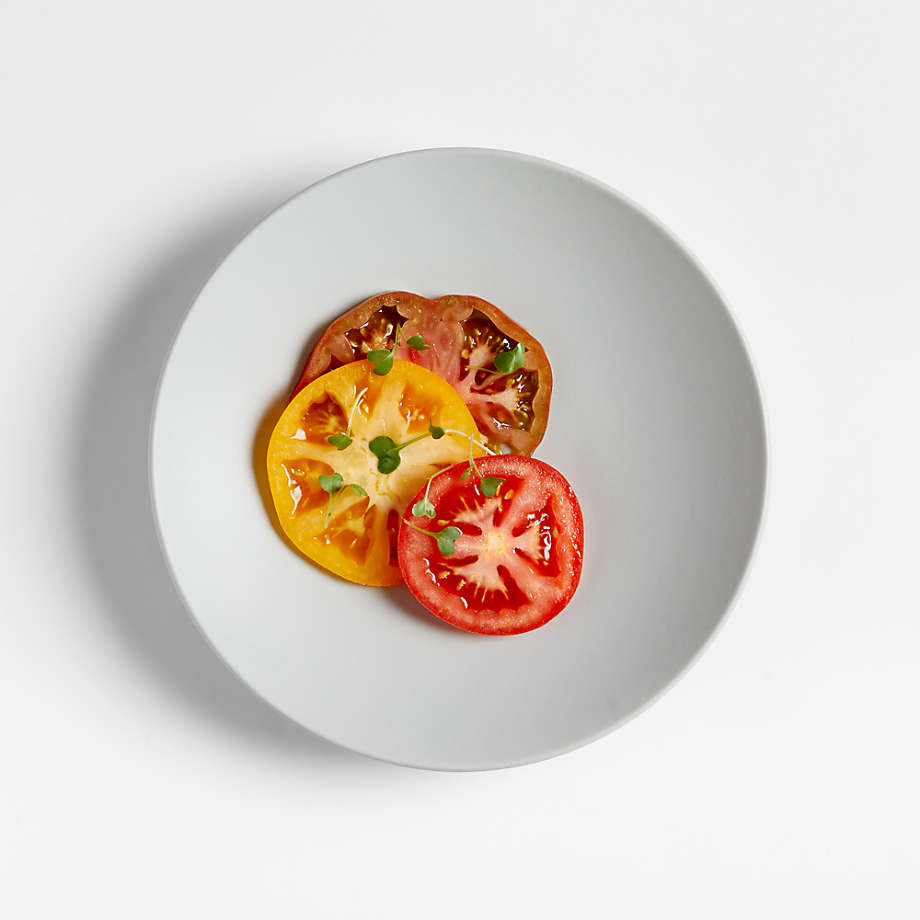 Craft Stone Blue Coupe Dinner Plate | Crate & Barrel