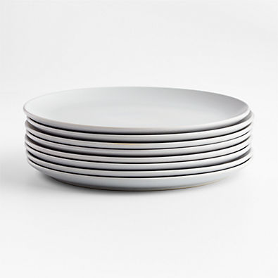 View Craft Stone Blue Flat Dinner Plates, Set of 8 details