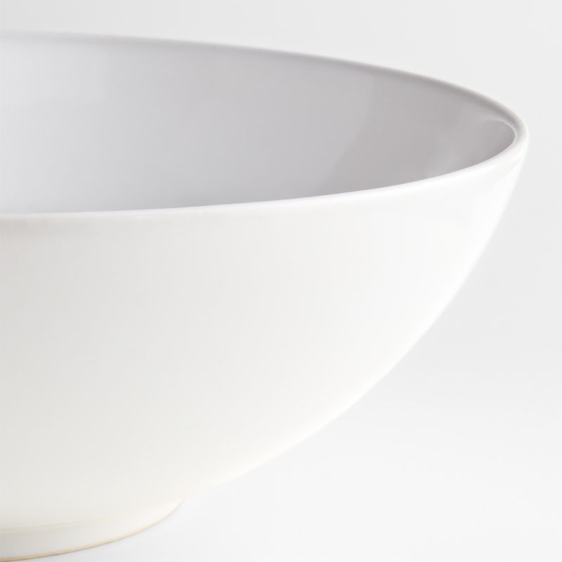 Craft White 10.25" Stoneware Serving Bowl - image 2 of 3