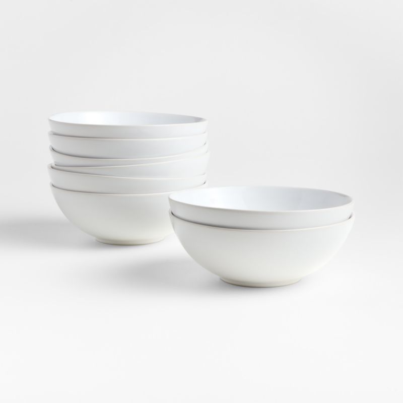 Craft White Stoneware Cereal Bowl - image 5 of 6