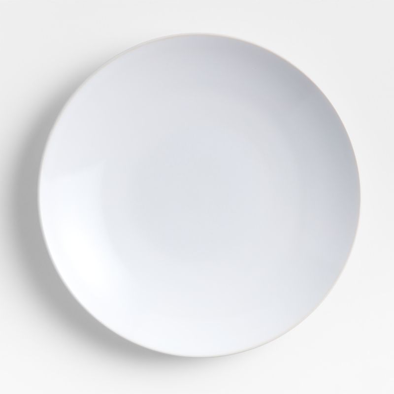 Craft White Stoneware Coupe Dinner Plate - image 0 of 6