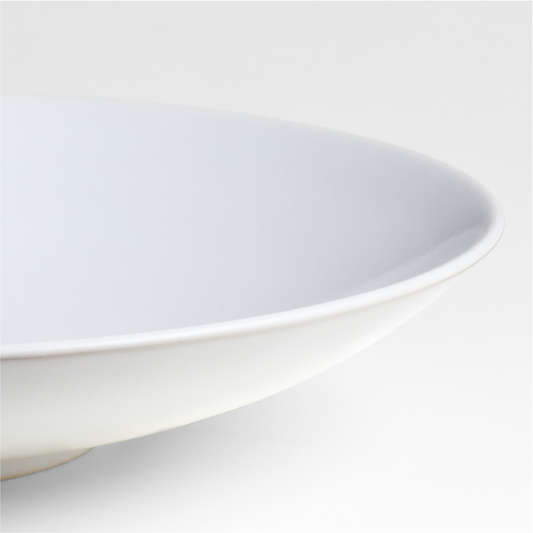 Craft White Stoneware Coupe Salad Plate