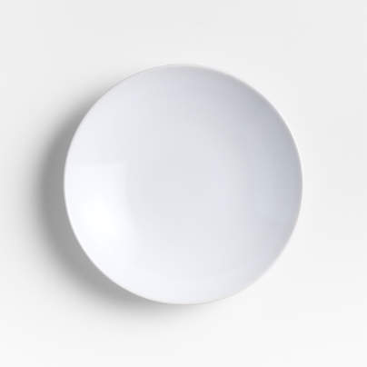 Craft White Stoneware Coupe Salad Plate