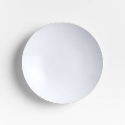 Craft White Stoneware Coupe Salad Plate