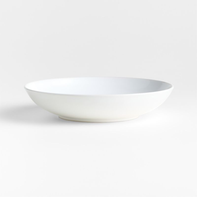 Craft White Stoneware Low Bowls, Set of 8 - image 3 of 5