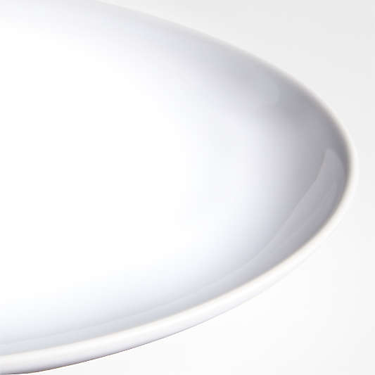 Craft White Oval Stoneware Medium Platter