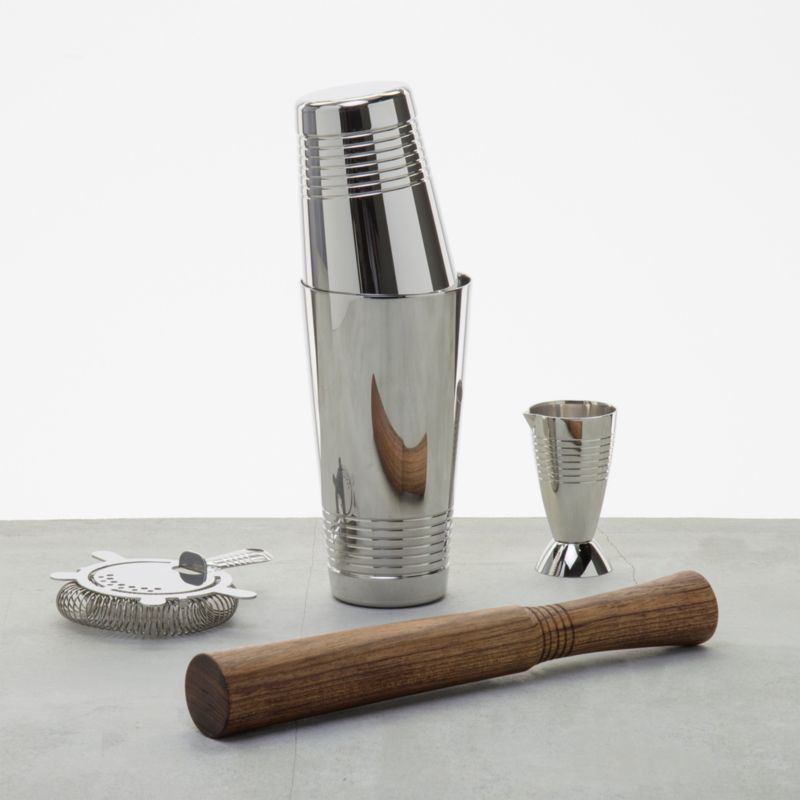Crafthouse Signature Stainless Steel Boston Shaker and Strainer Set - image 2 of 5