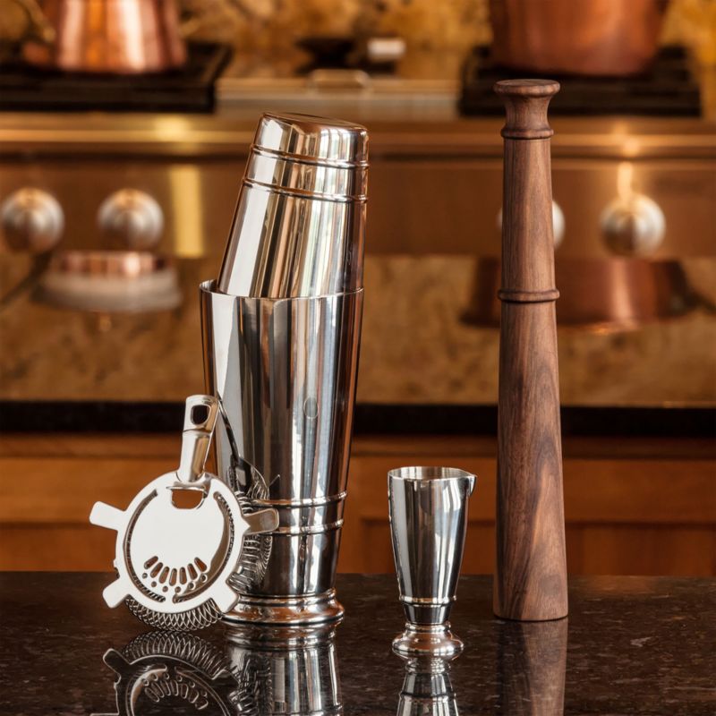 Crafthouse Signature Stainless Steel Boston Shaker and Strainer Set - image 1 of 5