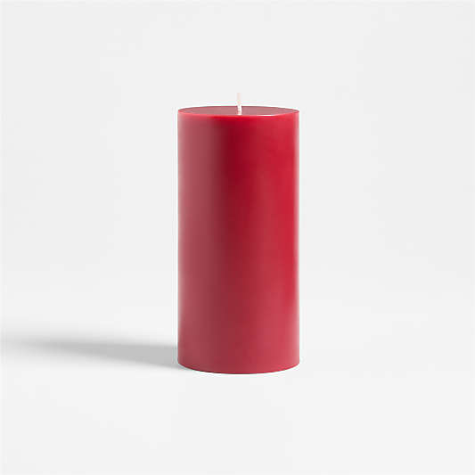 3"x6" Cranberry Scented Pillar Candle