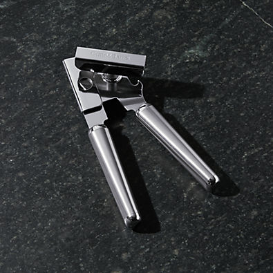 View Crate & Barrel Brushed Stainless Steel Can Opener details