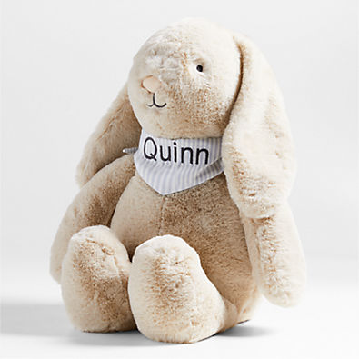 View Crate Cuddlies Large Cream Bunny Kids Stuffed Animal details