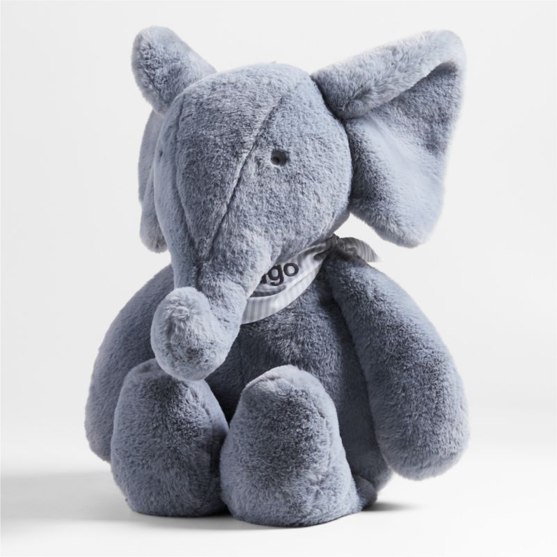 Crate Cuddlies Large Blue Elephant Kids Stuffed Animal - image 0 of 11