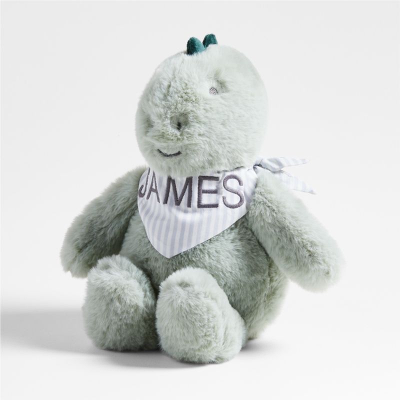 Crate Cuddlies Small Green Dinosaur Kids Stuffed Animal - image 0 of 10