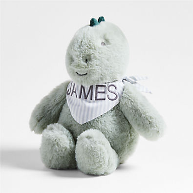 View Crate Cuddlies Small Green Dinosaur Kids Stuffed Animal details