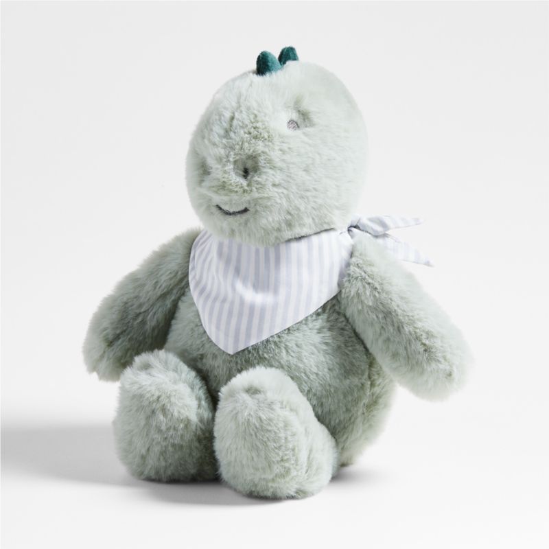 Crate Cuddlies Small Green Dinosaur Kids Stuffed Animal - image 8 of 10