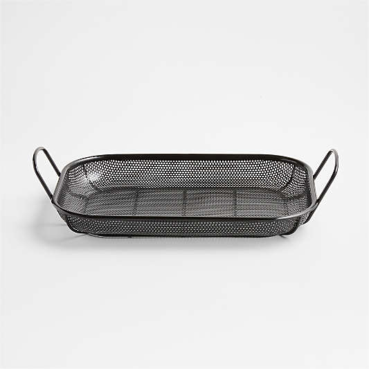 Crate & Barrel Outdoor Rectangular Roasting Chef's Pan