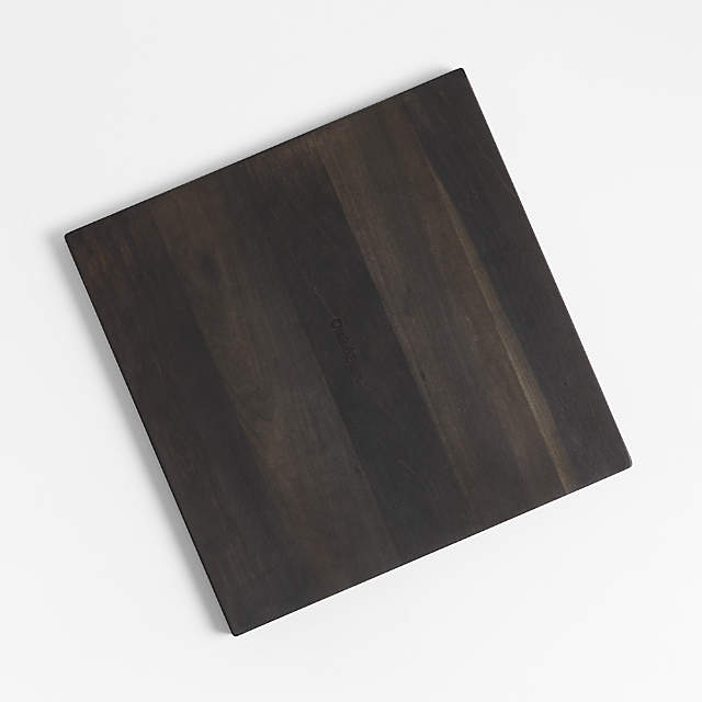 Crate & Barrel Reversible Teak Wood Cutting Board/Cheese Serving Board  20x15x0.75 + Reviews