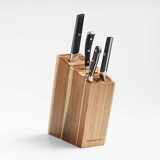 Crate & Barrel 9-Slot Knife Block