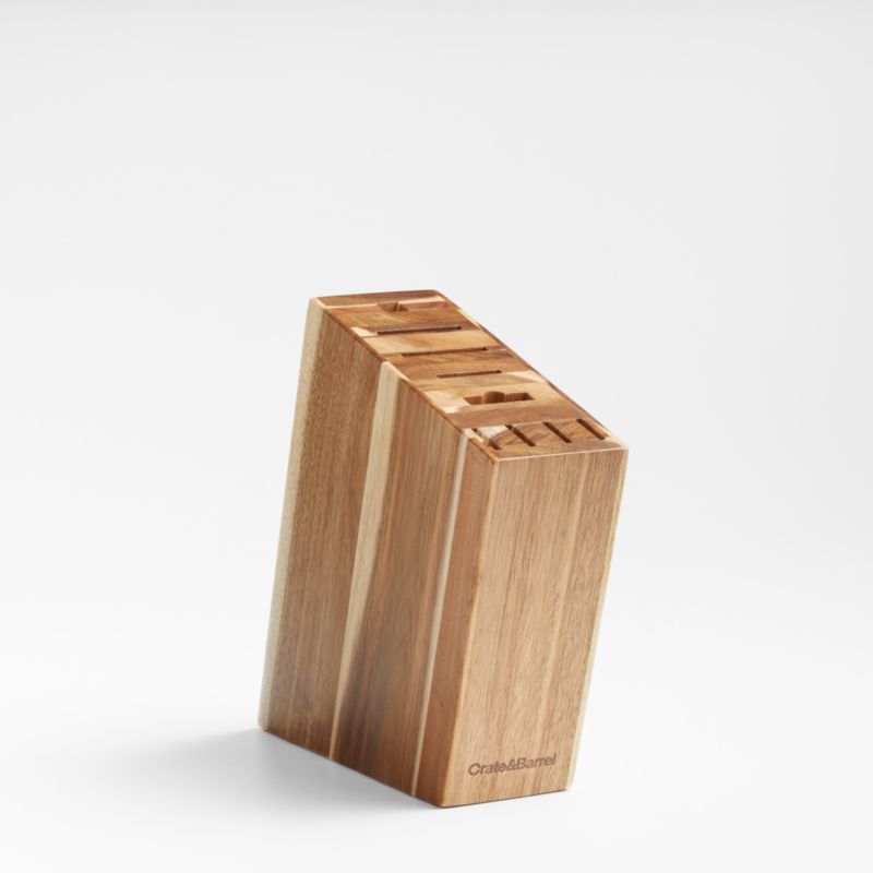 Crate & Barrel Universal Knife Storage Block