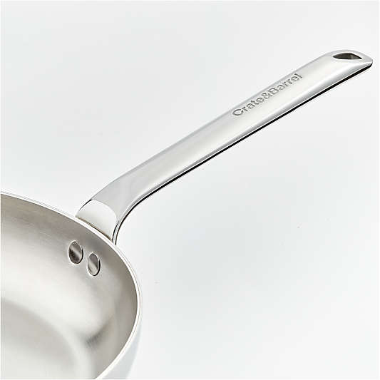 Crate & Barrel EvenCook Core ®  10" Stainless Steel Fry Pan