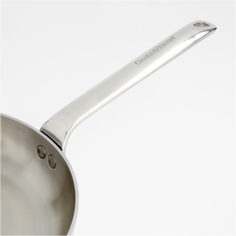 Crate & Barrel EvenCook Core ® 8" Stainless Steel Fry Pan - image 9 of 10