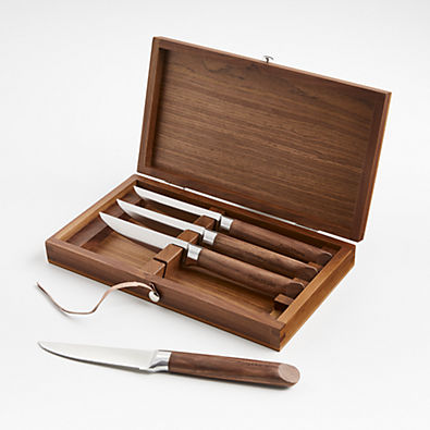 View Crate & Barrel Steak Knives, Set of 4 details